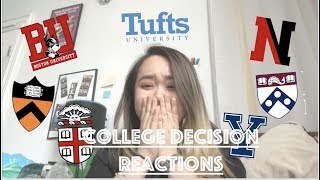 2018 College Decision Reactions (Tufts, Yale, Brown, UPenn and More)