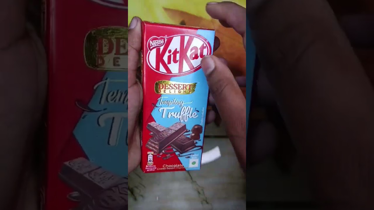 KitKat dessert delight tempting truffle chocolate coated dessert inspiration /  