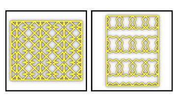 Rhino Grasshopper (Curve Pattern Array)