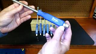 best screwdriver set made,for what you pay,you'll be surprised who makes them!!