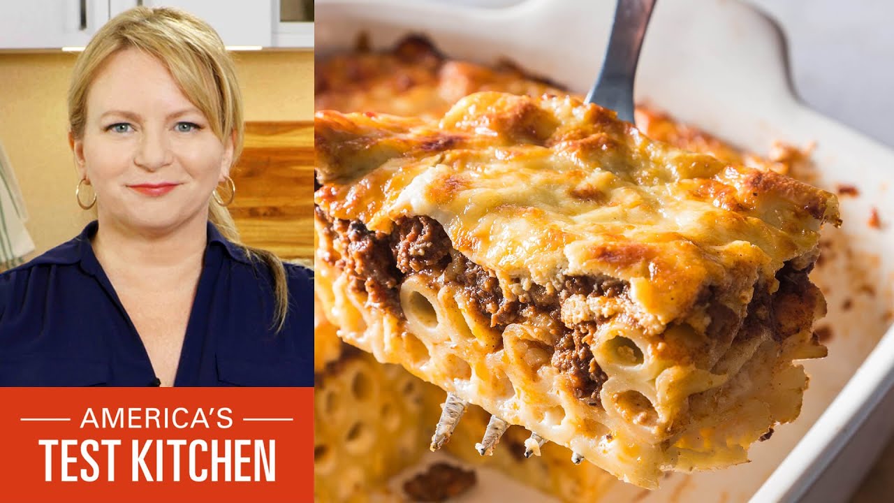 How to Make Pastitsio and Braised Eggplant with Paprika, Coriander, and Yogurt | America