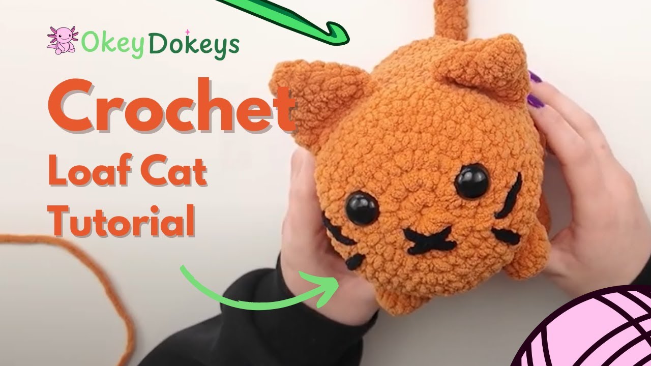 How to Crochet Tracy the Loaf Cat | Beginner-Friendly Crochet Kit 🧶 | Step-by-Step Tutorial