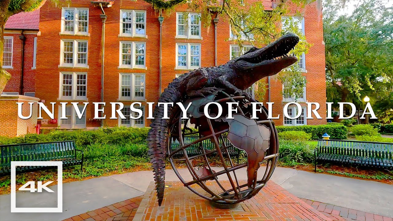 University of Florida UF Campus 📚 Full walking tour 2023 | 4K HDR 60fps