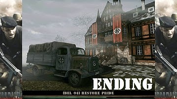 Ending of Mission BEL 4 (Restore Pride) - Commandos 2 Destination Paris