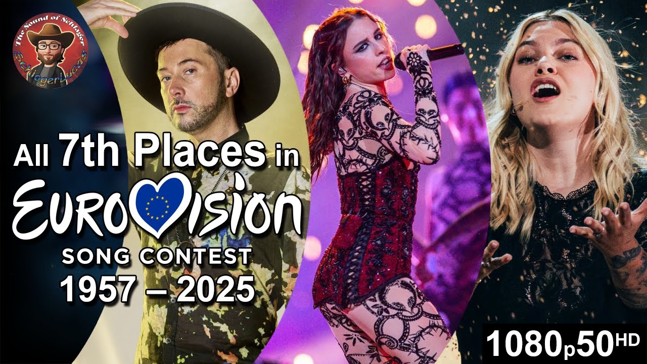 All 7th Places in Eurovision Song Contest (1957-2025)