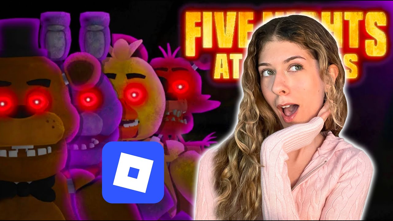 NEW FIVE NIGHTS AT FREDDYS ROBLOX game *SCARY* PART 1 - YouTube