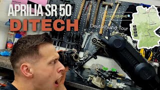 Aprilia SR 50 Ditech troubleshooting and tour update! 🔍🇩🇪