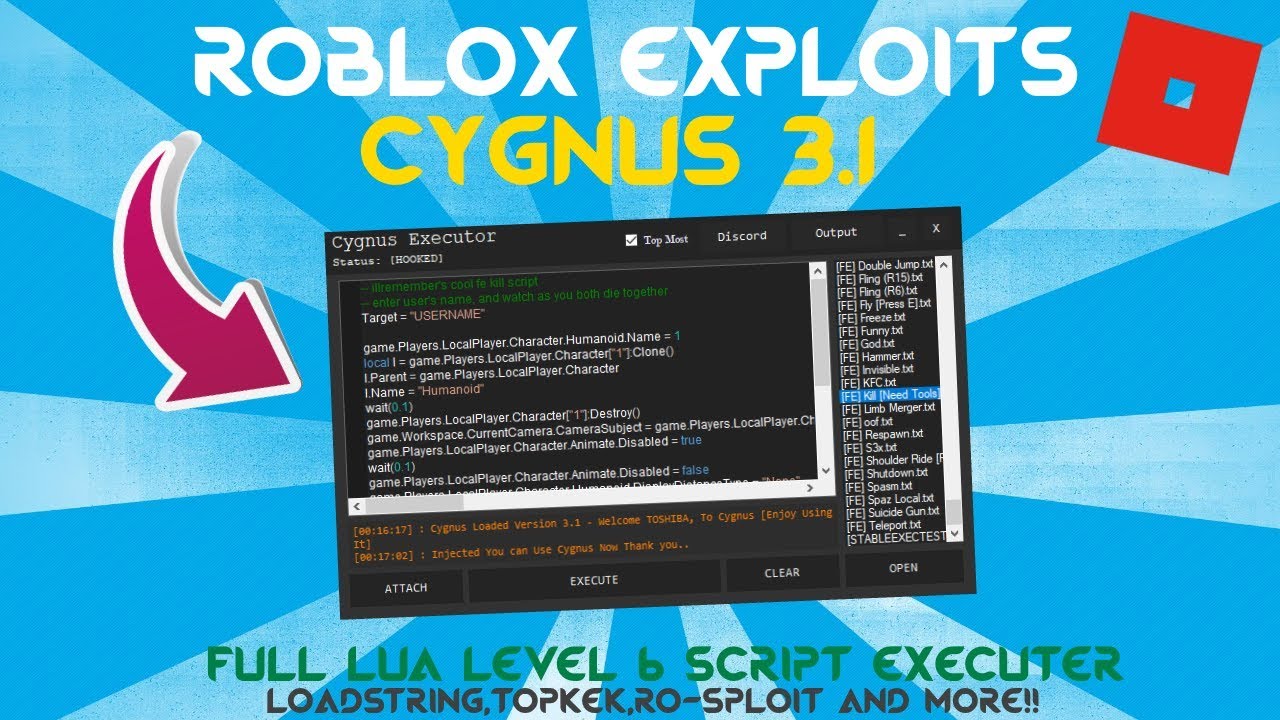 New Roblox Cygnus 3 1 Httpgets Coregui Topk3k Ro Sploit More