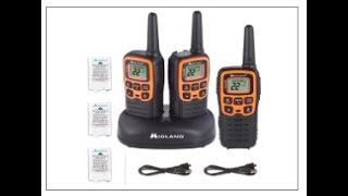 Midland Xtalker Two Way Radios T51X3Vp3 Unboxing, Overview And Test.