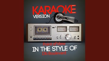 Point of View (In the Style of Db Boulevard) (Karaoke Version)