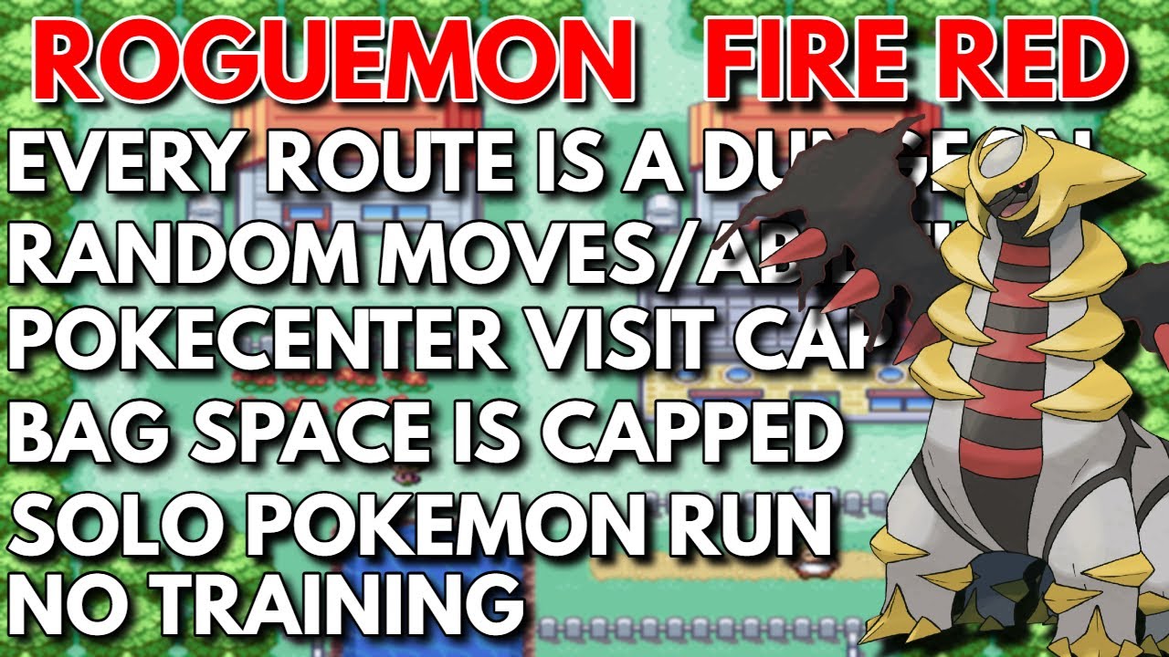(PONY GALLOPING!) Pokemon Firered Natdex Roguemon 375+ ATTEMPTS
