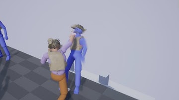 UE4 EUPHORIA PHYSICS RAGDOLL GTA STYLE DYNAMIC MOTION SYNTHESIS │ PROJECT IV