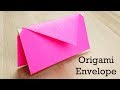 Origami tutorial double envelope  very easy origami for gift