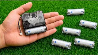 Never Buy Clock Batteries Again! 😱 This DIY Hack Lasts for Years