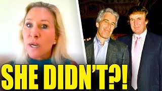F**K IT: Marjorie Greene DROPS EPSTEIN BOMB On Trump!