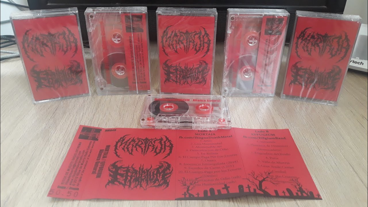 [Sampler] MORTAJA / EFFUGIUM (Death Metal - Colombia) 🇨🇴 Cassette Disponible