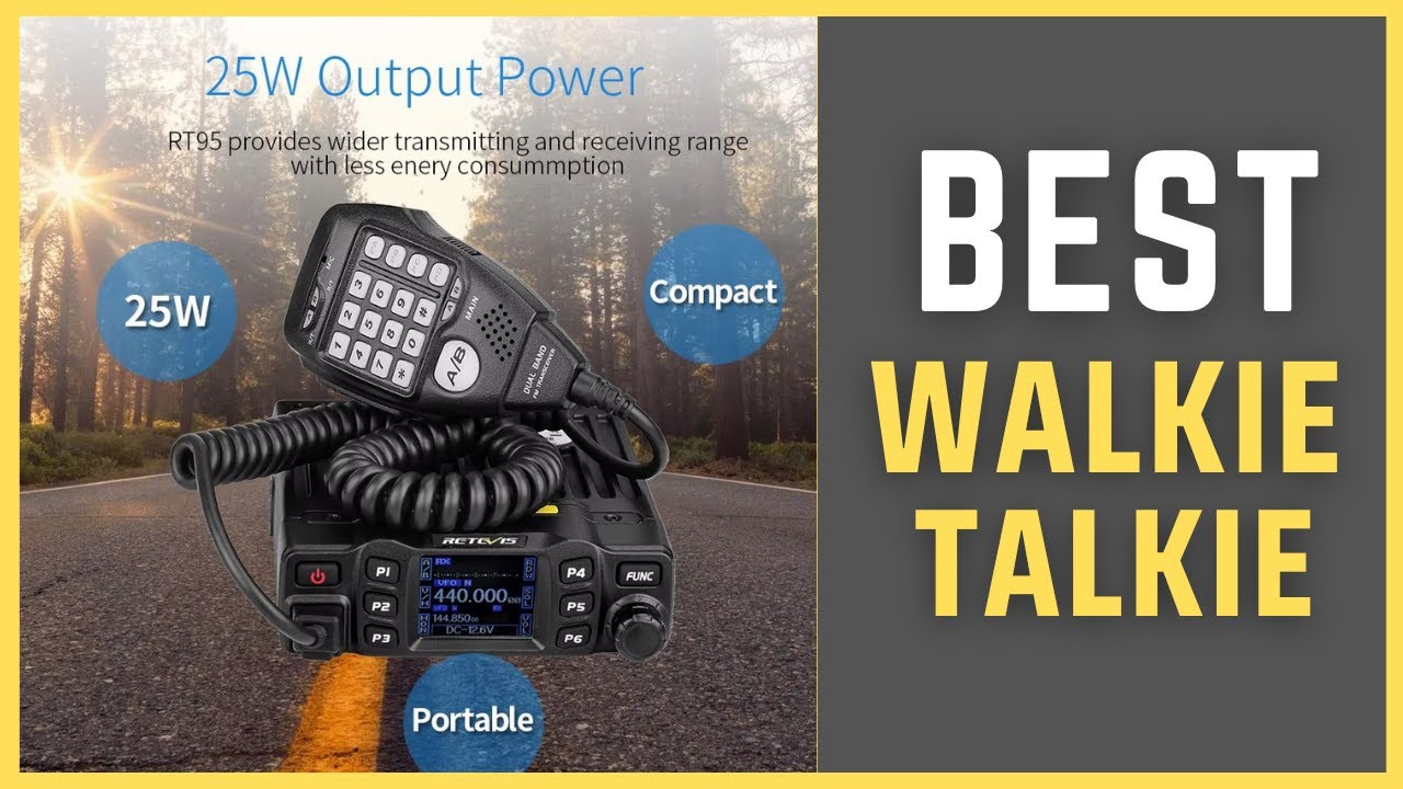 Best Car Walkie Talkie | Retevis Mobile Ham Radio Two way Car Radio Review in 2025