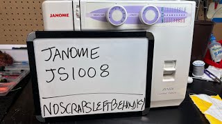 Janome JS1008 -Threading the machine