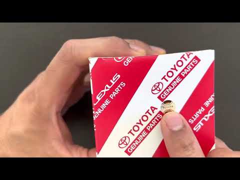 Toyota original oil filter | How to spot fake