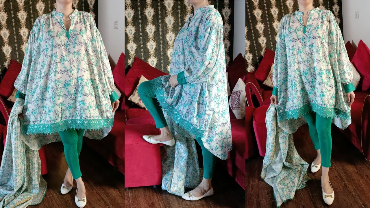 Free Size Cool Summer Dress Design Very Easy Cutting and Stitching ...