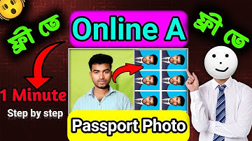 Online Passport Size Photo Maker । Cutout Pro Passport photo Maker