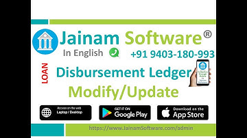 🔧 How to Modify Disbursement Ledger in Jainam NBFC Software | Multiple Payment Entry Demo