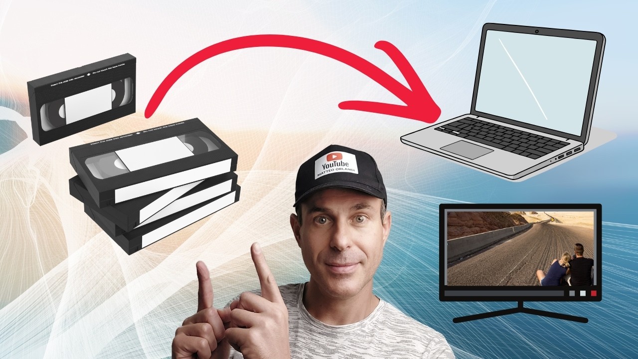 Come  CONVERTIRE le videocassette VHS in file MP4 e visualizzarle su PC e TV