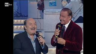 Pippo Baudo invita Lino Banfi e Renzo Arbore a Passo doppio 2001