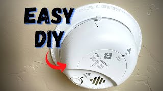 how to replace hard wired smoke detectors diy