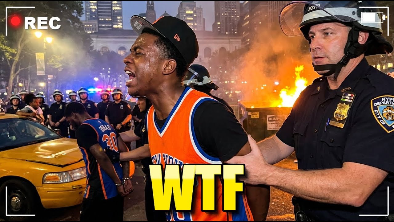 Knicks Rioting MAMDANI'S NYC MELTS DOWN — 21 ARRESTS AS KNICKS FANS RIOT, CLIMB NYPD ...