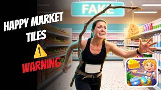 Happy Market Tiles Review - ❌ Another Match 3 TRAP! AVOID
