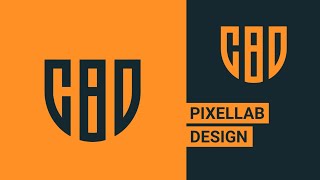 Monogram Type Logo Making [] Professional Design On Mobile [] Pixellab Logo Design screenshot 5