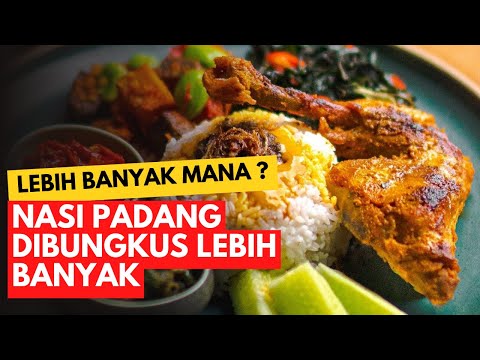 Sejarah Kenapa Nasi Padang Dibungkus Lebih Banyak