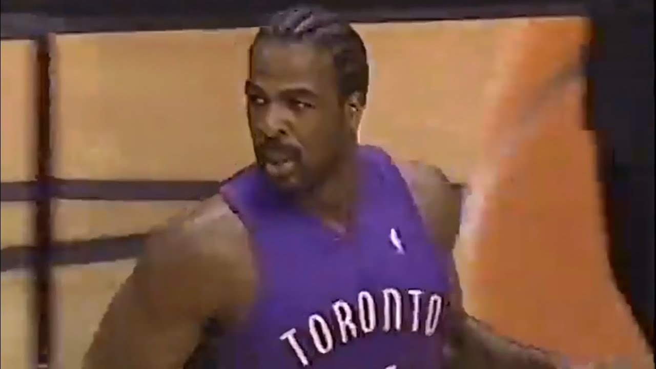 Charles Oakley Raptors 14pts vs Grizzlies (2000) - YouTube