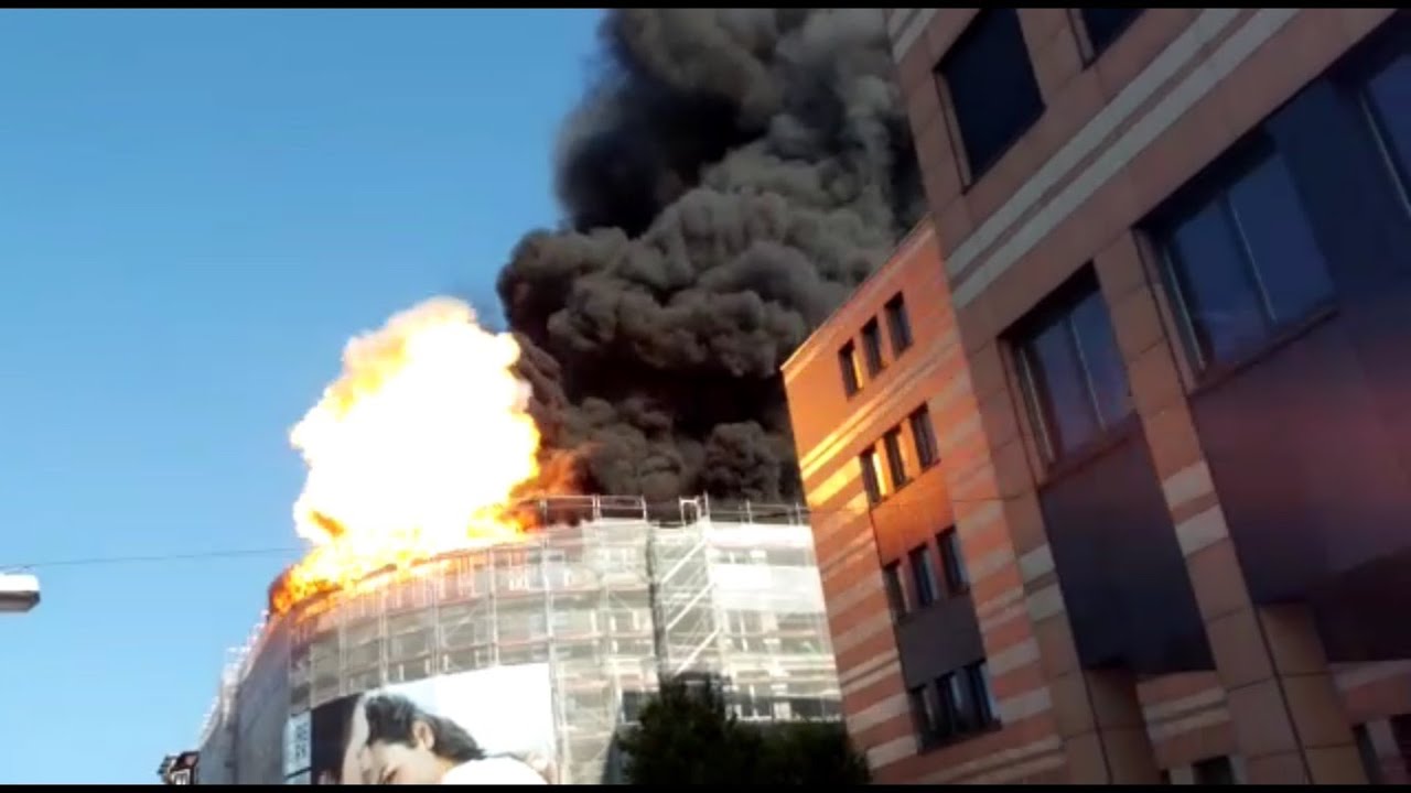 Explosion und Grossbrand in Olten 14.Juli 2015