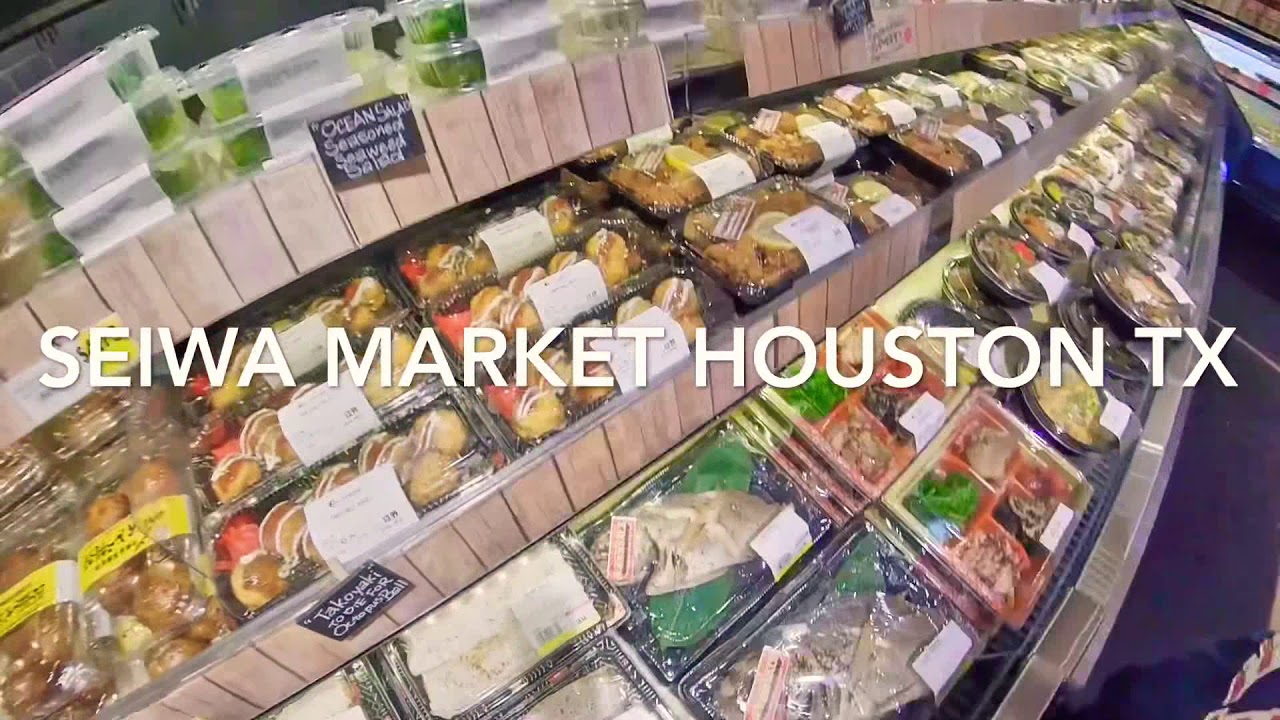 Seiwa Japanese Market Houston Texas YouTube