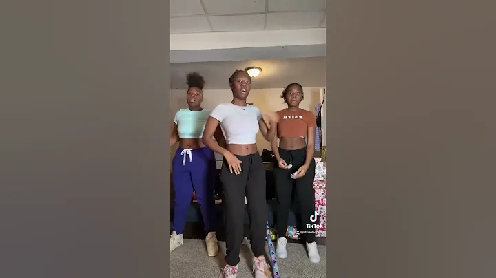 Vickey cathey Triplets had a dance off #shorts