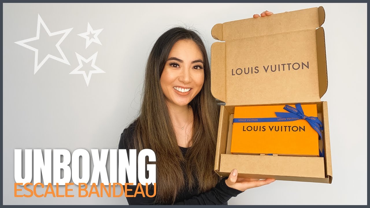 LOUIS VUITTON UNBOXING 2020 | Escale Bandeau - YouTube