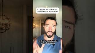 10 règles pour inverser ta résistance à l’insuline #pertedepoids