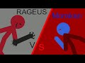 Rageus v morakan  stick nodes  stick man fight