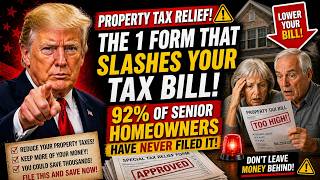 The 1 Form That Cuts Your Property Tax Bill — 92% of Senior Homeowners Have Never Filed It