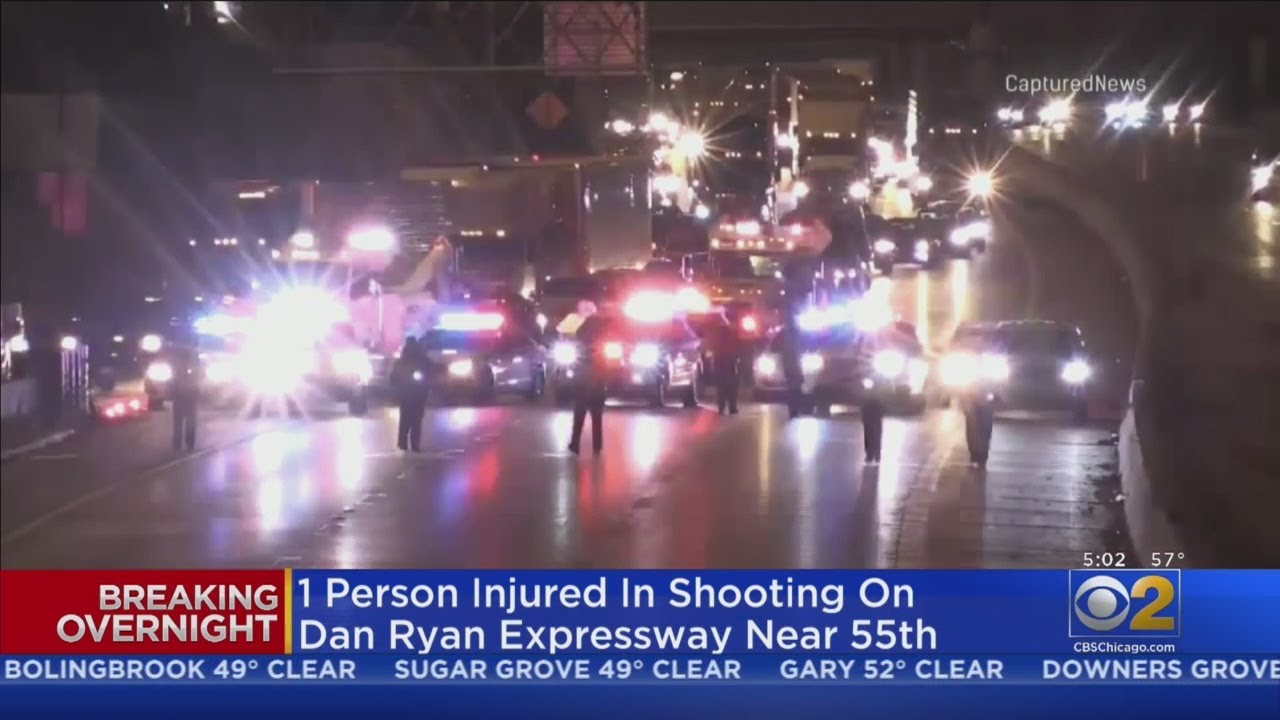 Woman Injured In Shooting On Dan Ryan Expressway Near 55th Street - YouTube