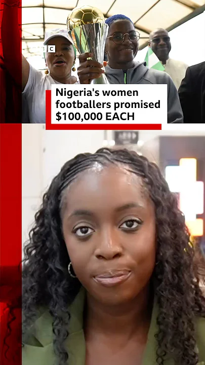 Nigeria’s women footballers promised 0,000 each after Wafcon win. #Nigeria #Wafcon #BBCNews