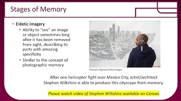 Pys 101 Chapter 6 Memory