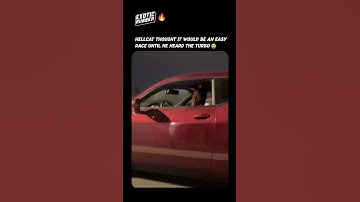 He Heard That Turbo and Knew It’s Over