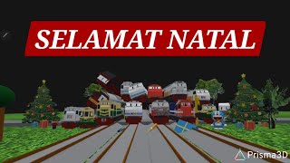 KOMPILASI HUNTING KERETA API SAAT NATAL DAN MEMBUKA KADO