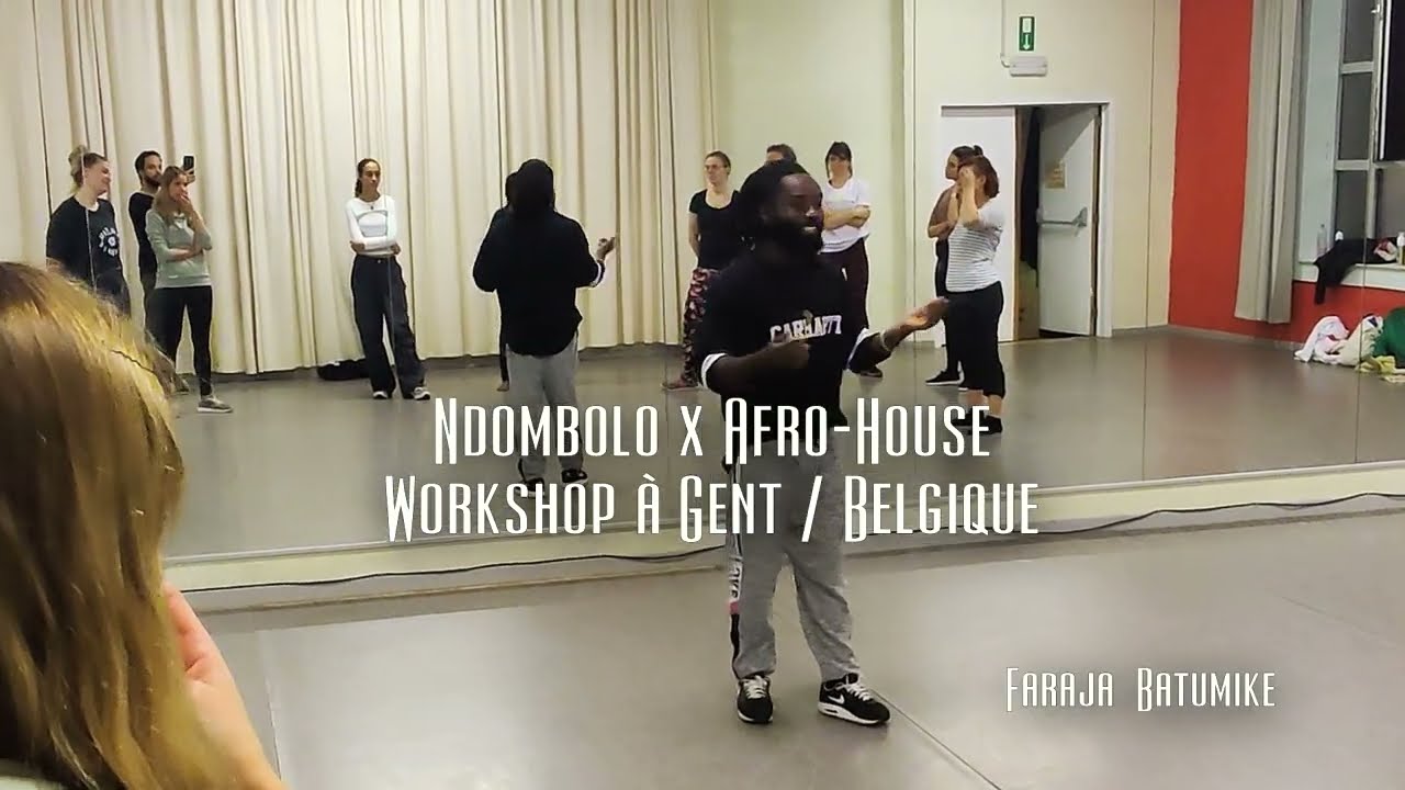 Faraja Batumike WORKSHOPS à Gent 2022