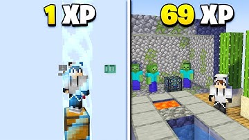 Minecraft One block SkyBlock , But Your XP = Border Size... (Part 4)