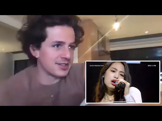Charlie Puth Reaction To BABYMONSTER AHYEON Dangerously Cover! class=