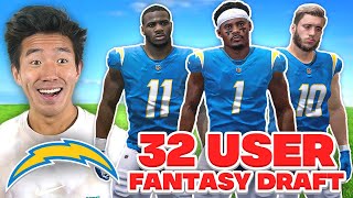 We Created a 32 User Fantasy Draft CFM! Madden 23